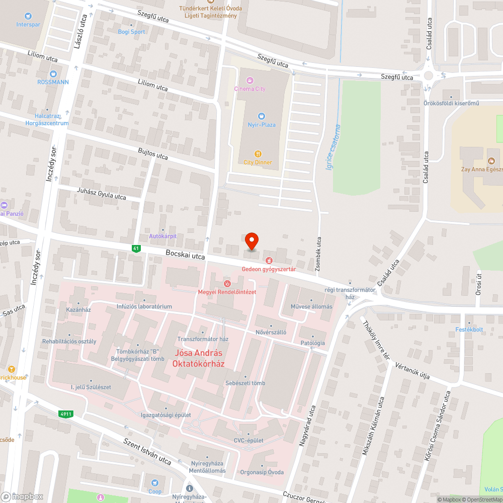 Mindig szemetes utca bejelentés helye