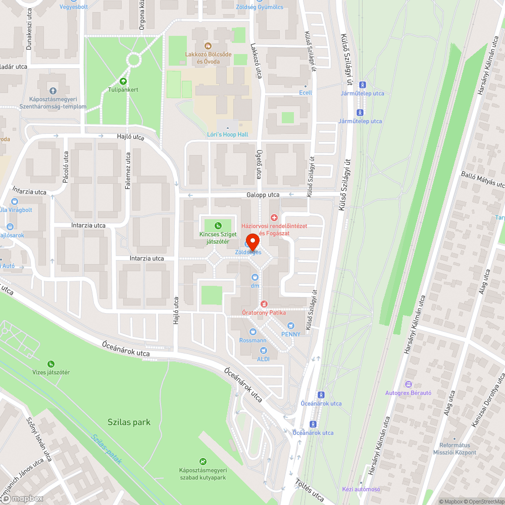 Döglött galamb bejelentés helye