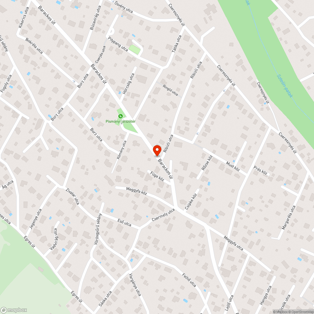 Elhagyott jármű bejelentés helye