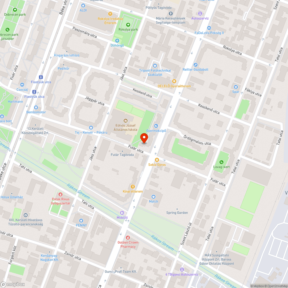 Zöldhulladék bejelentés helye