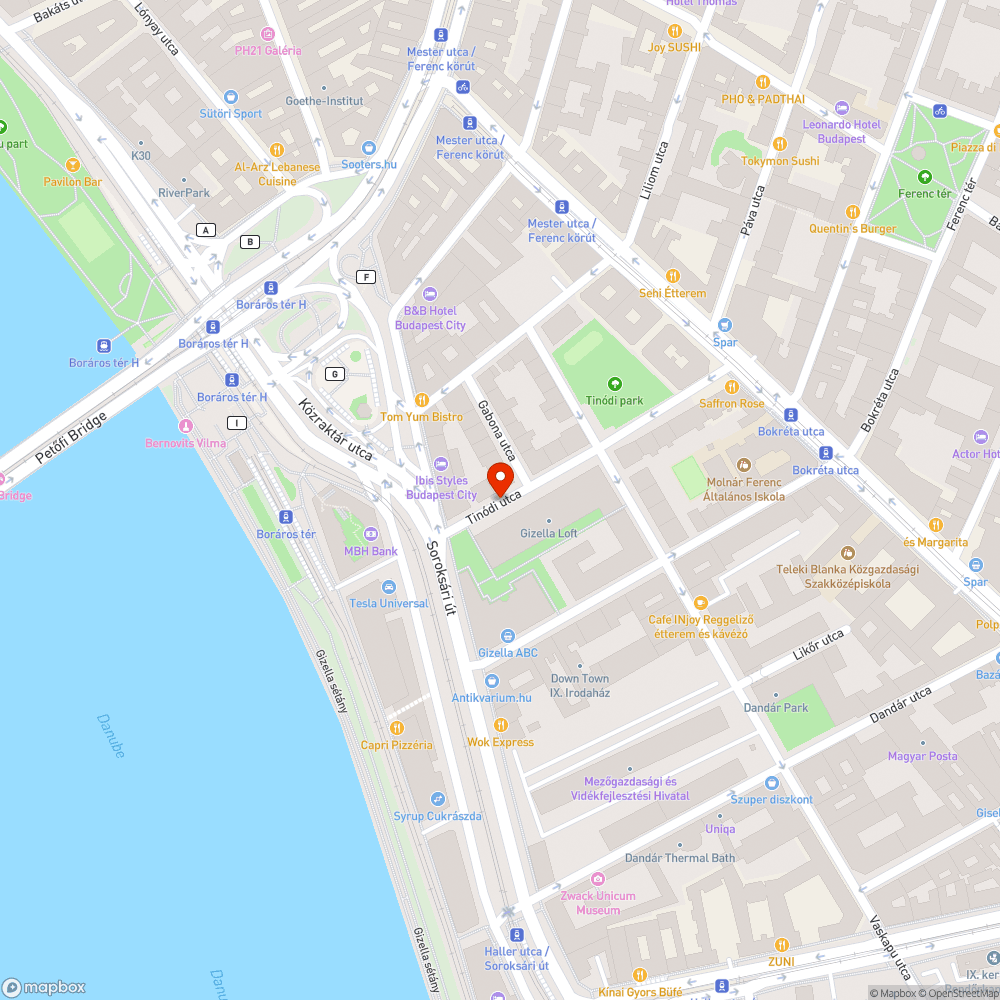 Elhagyott jármű bejelentés helye