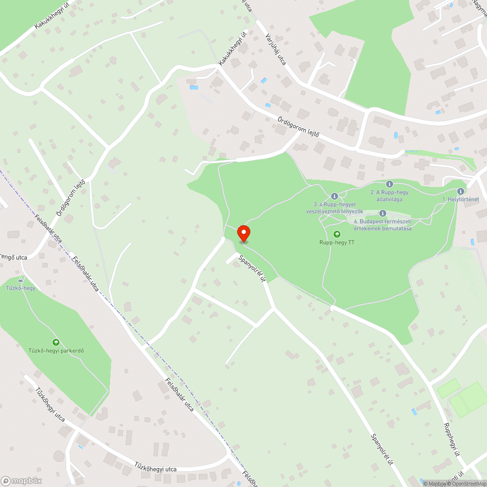 Rupphegy túraútvonalon ott hagytak egy autót bejelentés helye