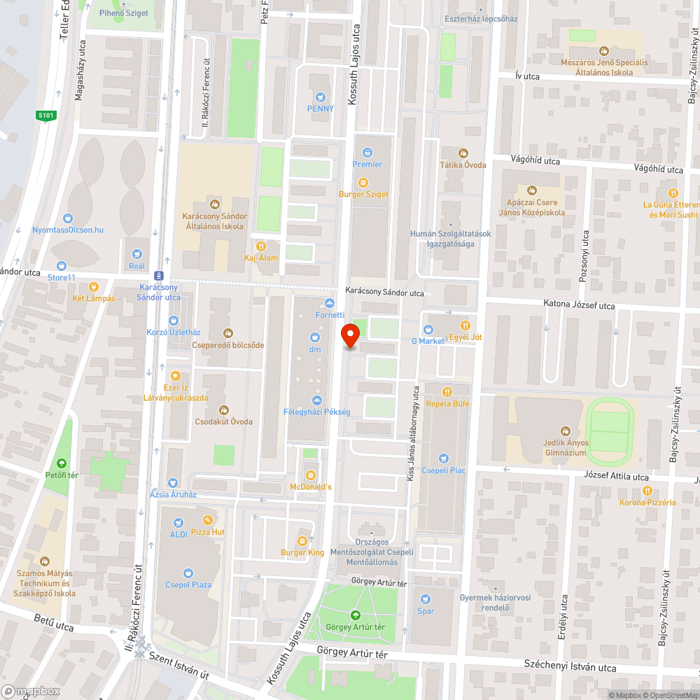 Elszórt vasoszlop-elmek, és más hulladékok bejelentés helye