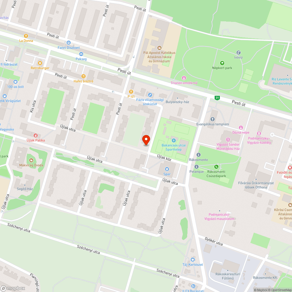 Behajtani tilos és parkolás bejelentés helye