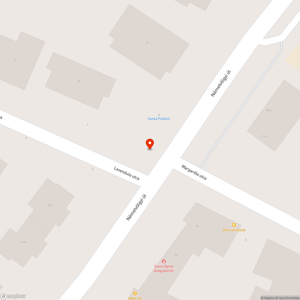 Levendula - Németvölgyi bakelitlemez az oszlopon bejelentés helye