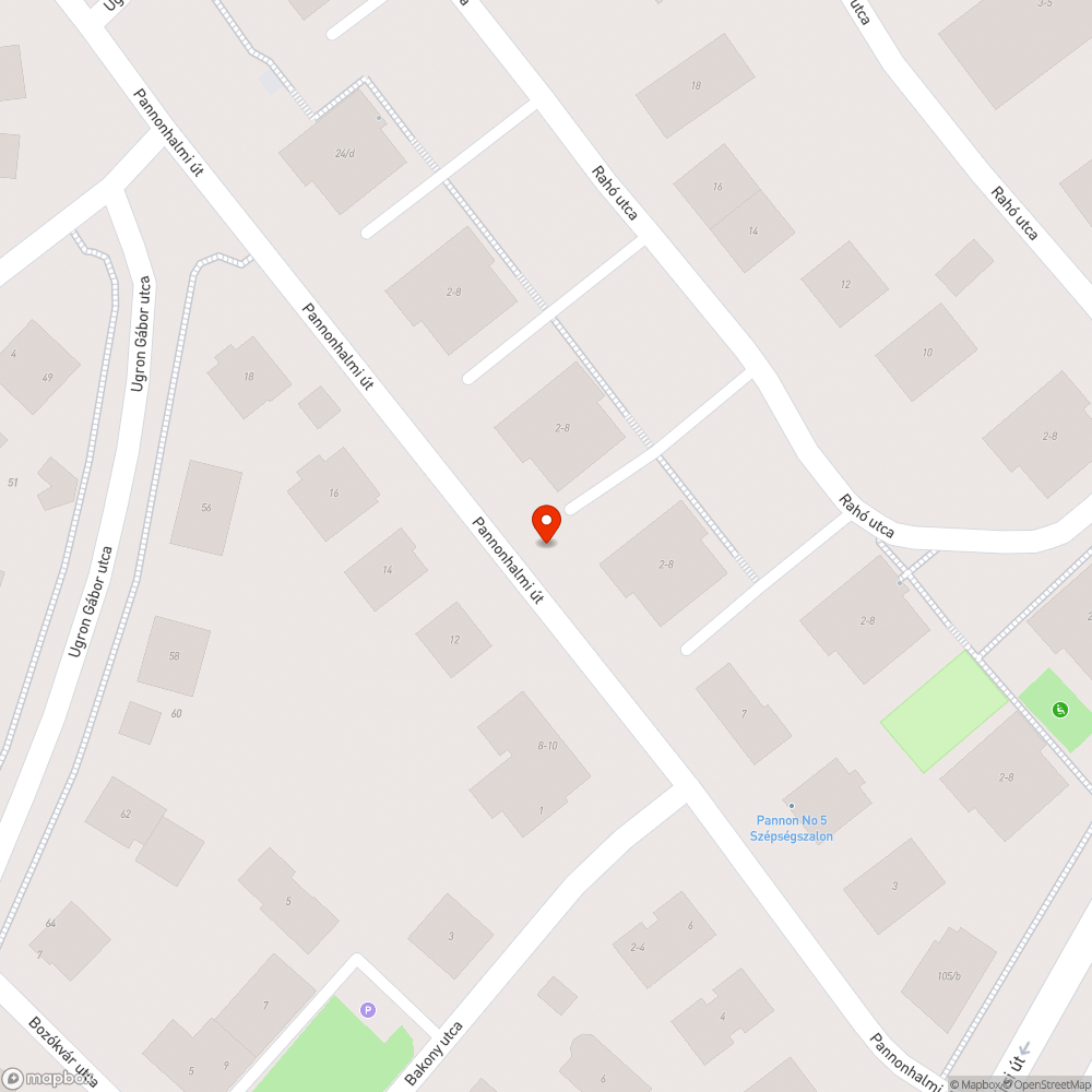 Pannonhalmi út tűzcsapkapocs bejelentés helye