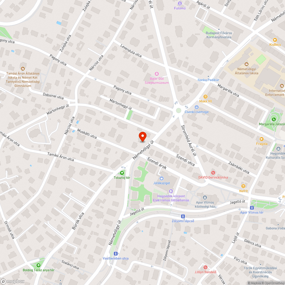 Kiszáradt fák bejelentés helye