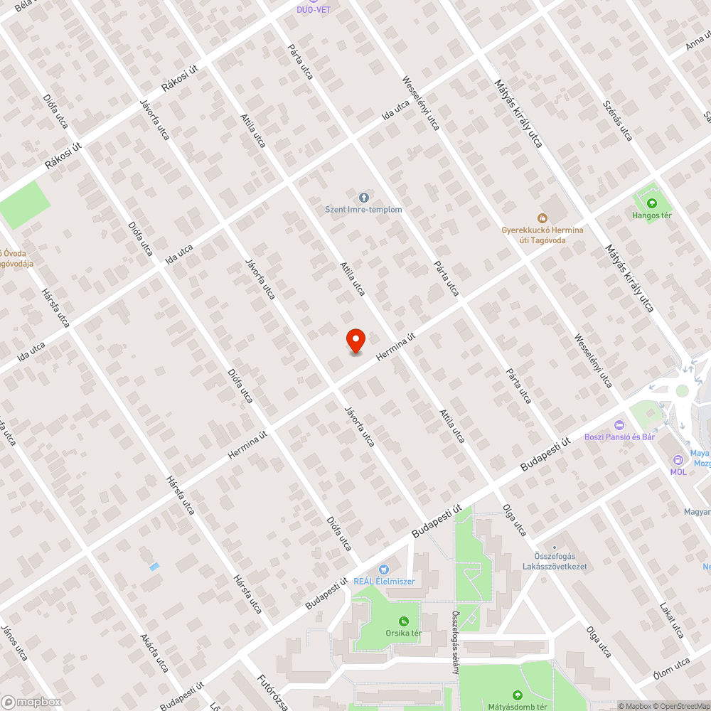 Utcai gyenge világítás bejelentés helye