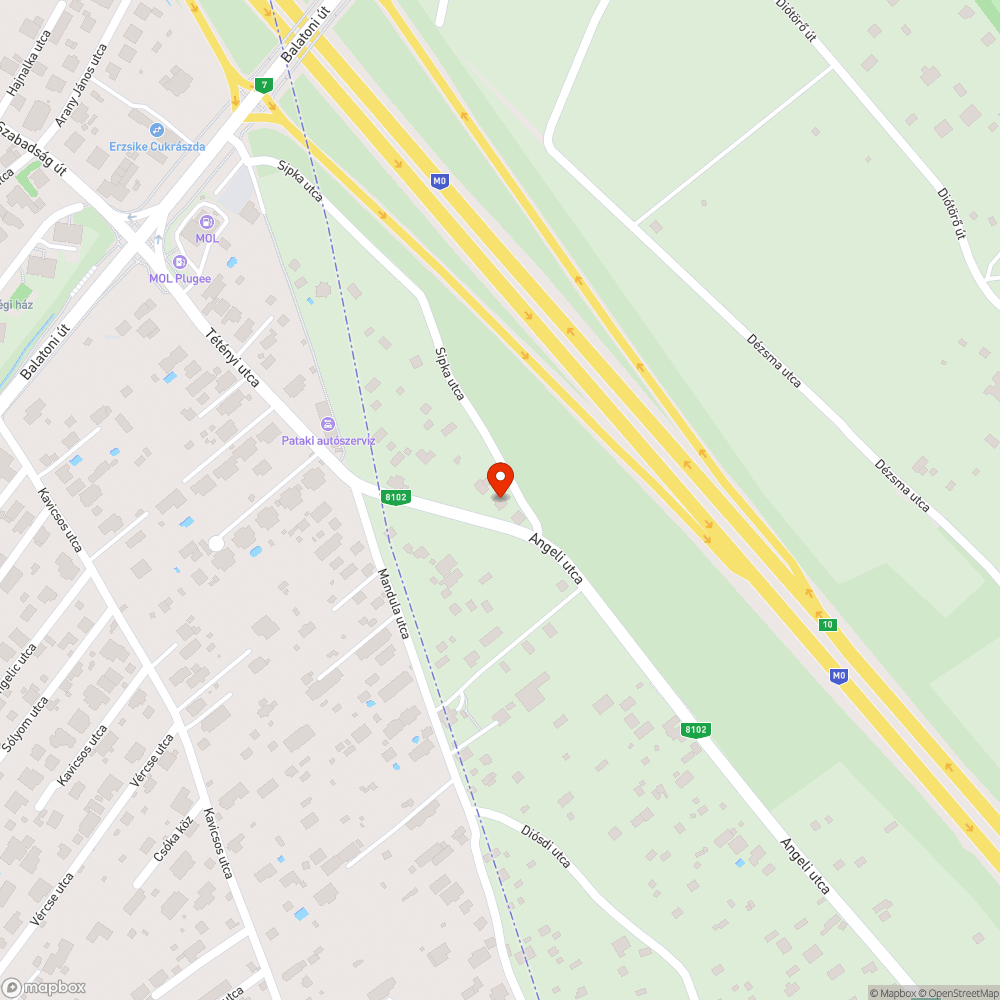 Sittlerakás bejelentés helye