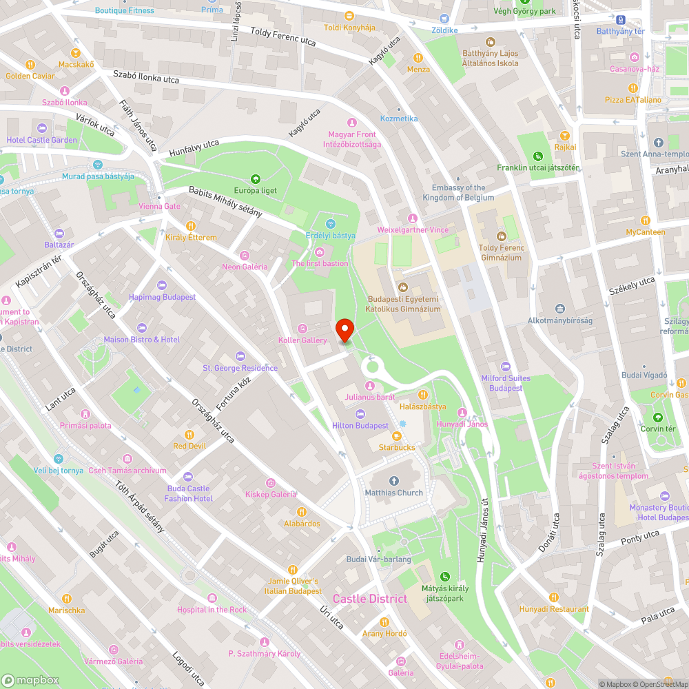 Iskola lépcső és Ince pápa utca kiégett izzói bejelentés helye