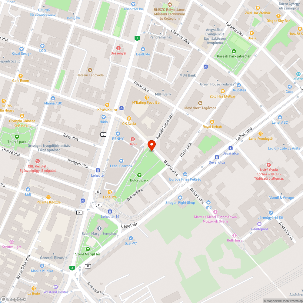 Leszakadt hinta bejelentés helye