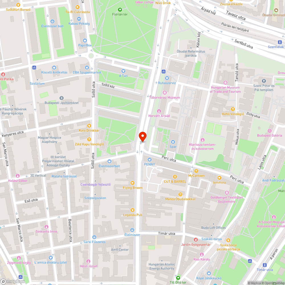 Kátyús Pacsirtamező utca bejelentés helye