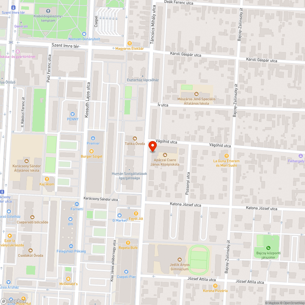 Tönkrement fedlap bejelentés helye