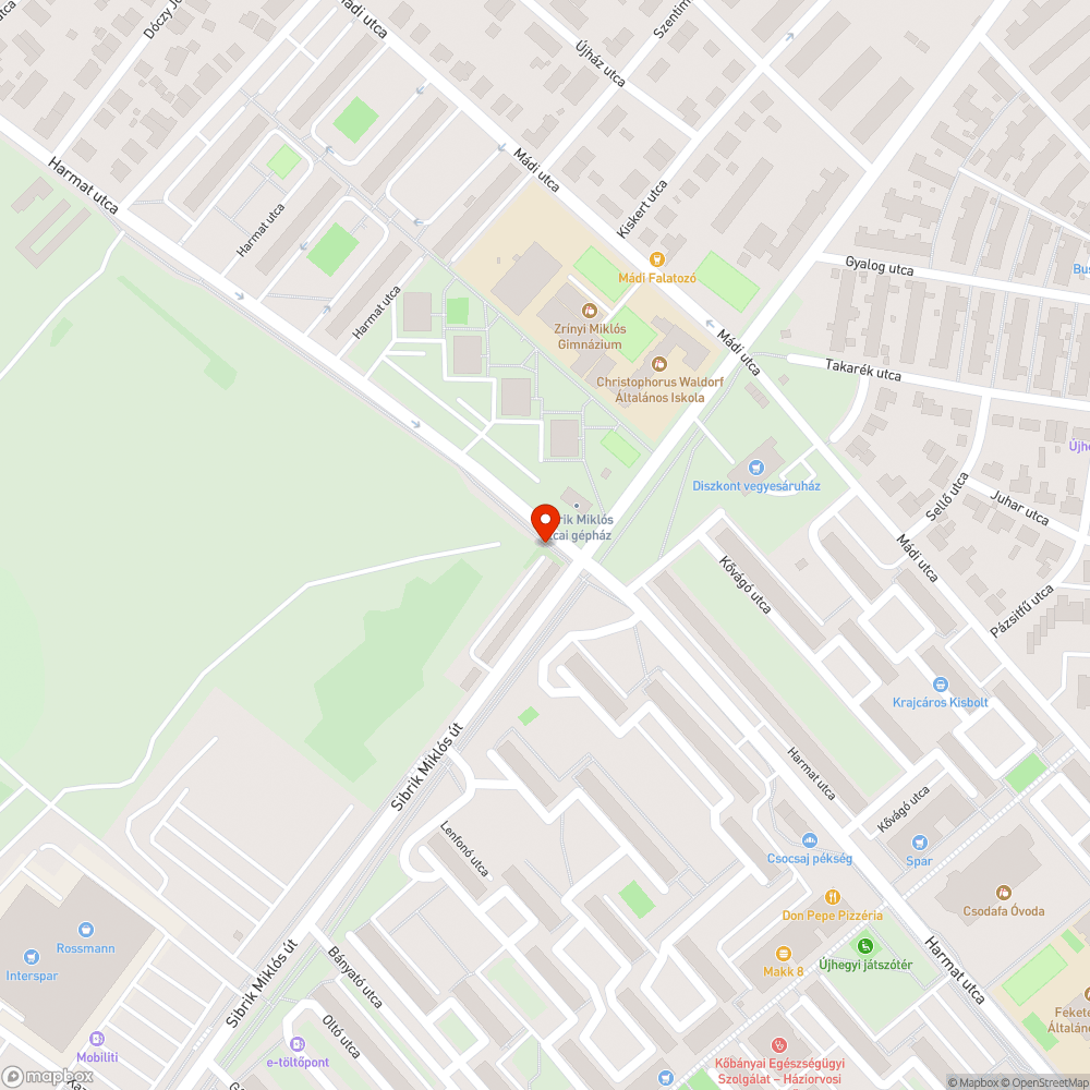 Egy kupac szemèt bejelentés helye