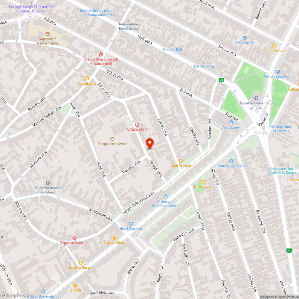 járdaszigeten lyuk bejelentés helye