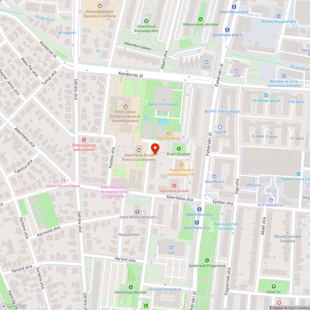 Letört faág bejelentés helye