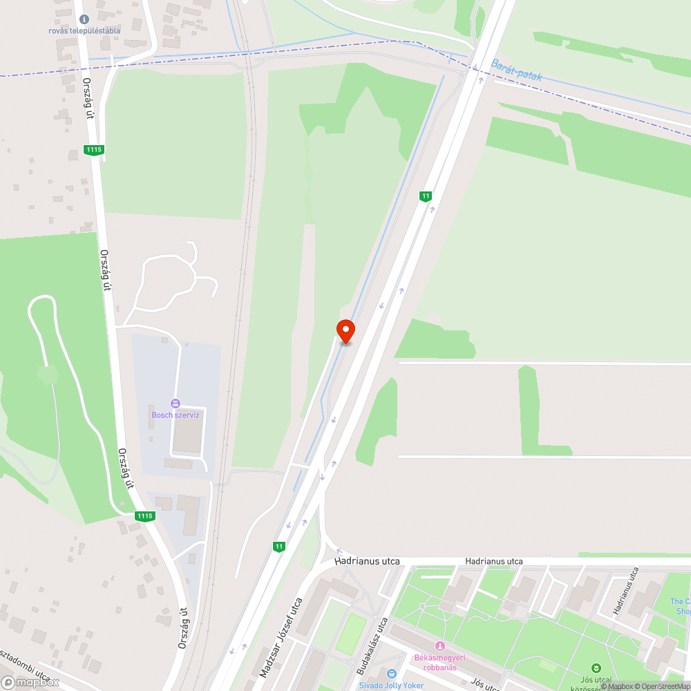 Fák hiánya bejelentés helye