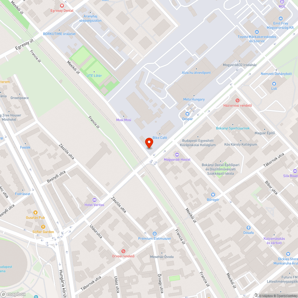 Balesetveszély bejelentés helye