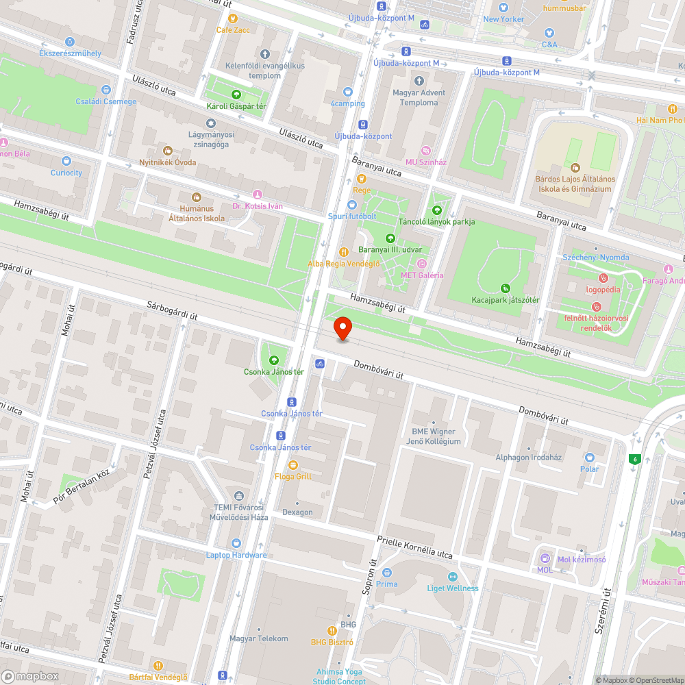 Szemét bejelentés helye