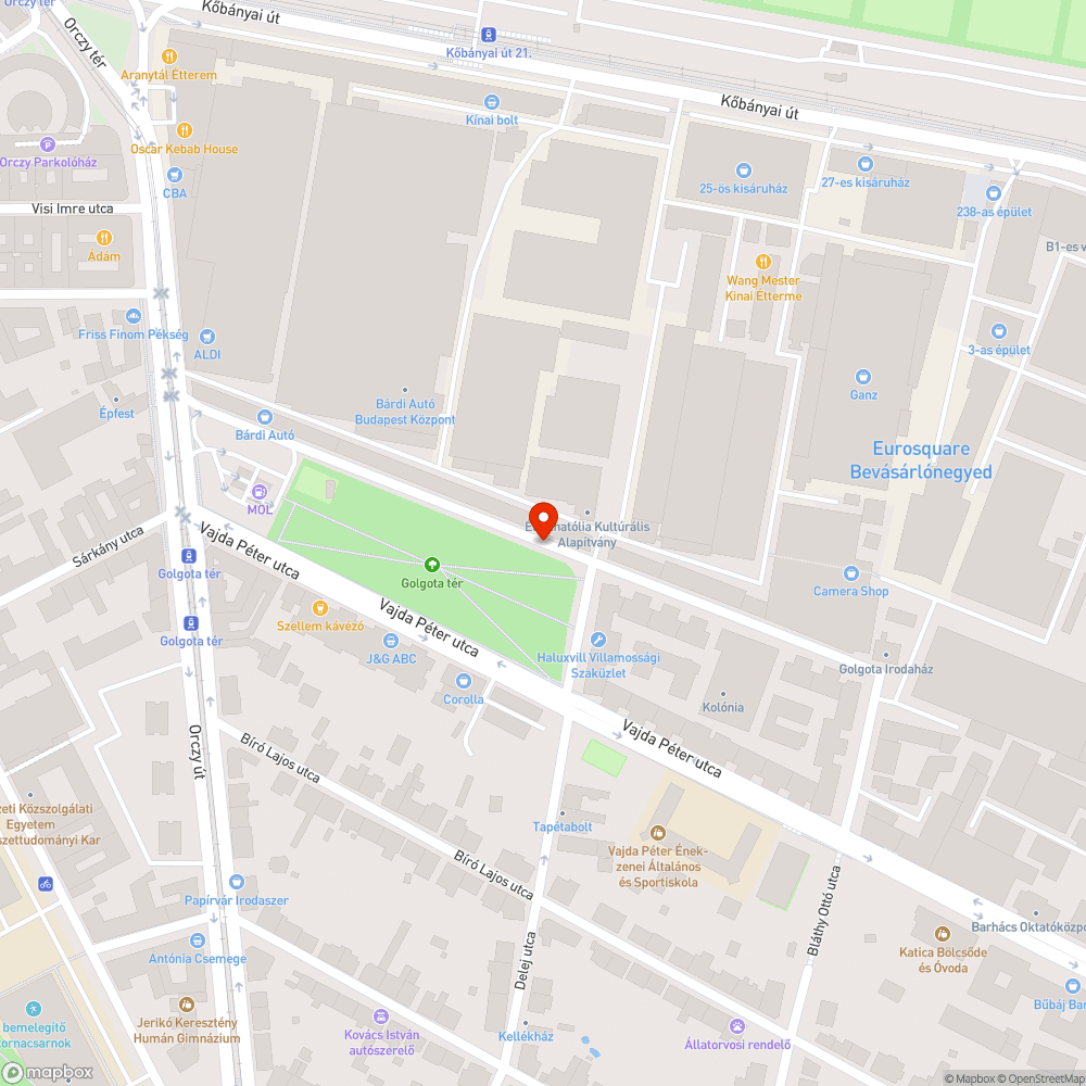 Szeméthalom bejelentés helye