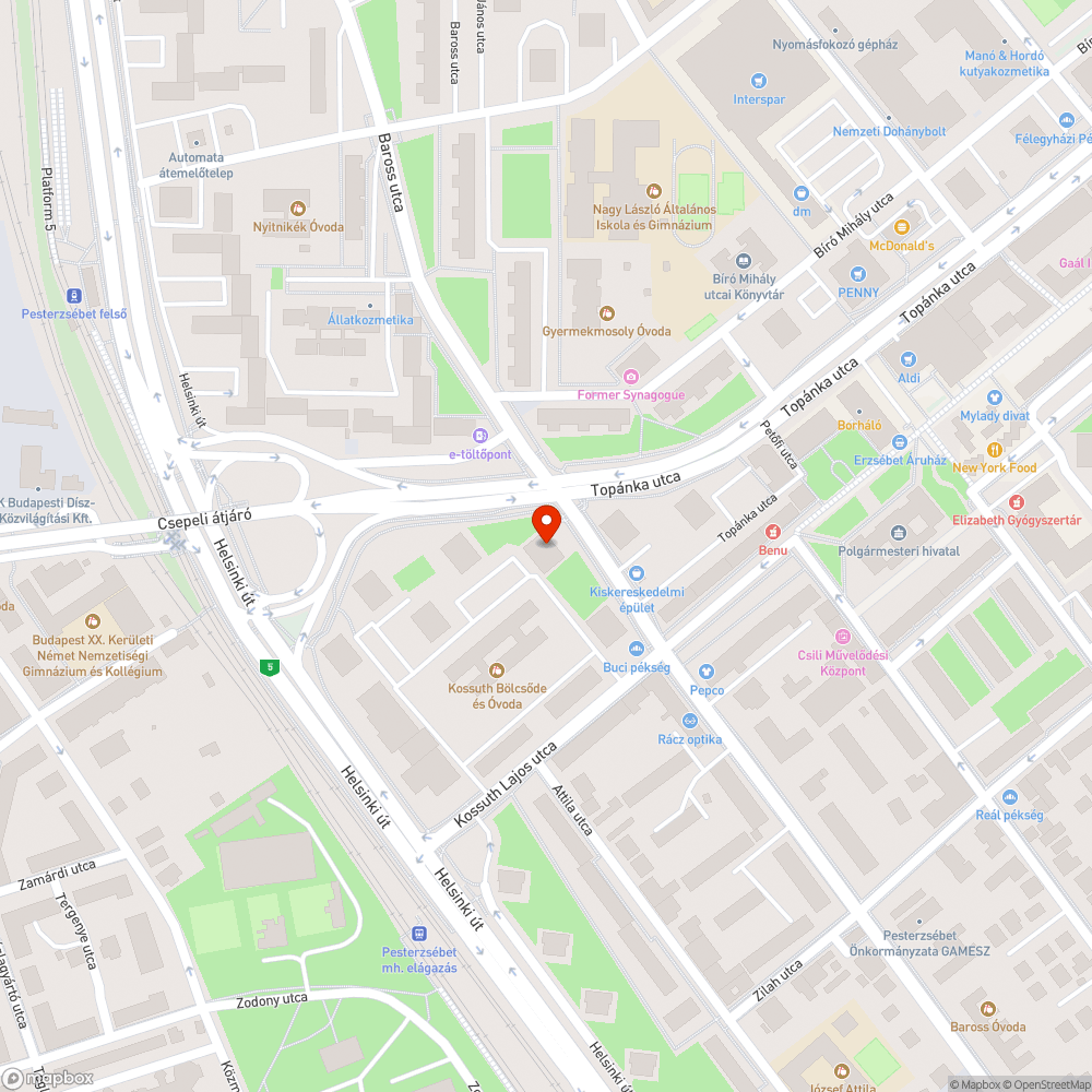 Ferde KRESZ tábla bejelentés helye