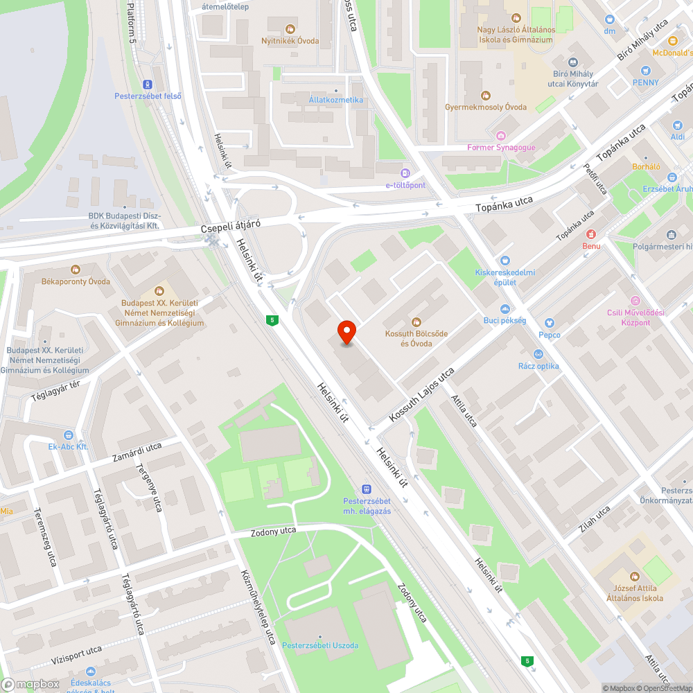 Bálványfa bejelentés helye