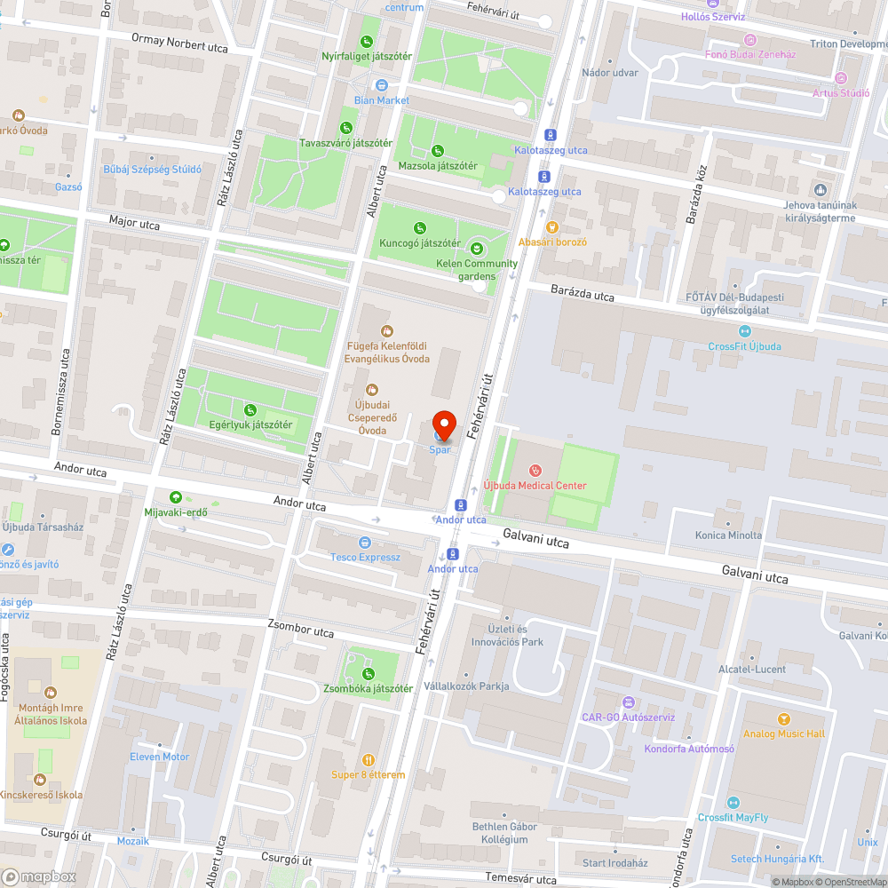 Bálványfa invazív bejelentés helye