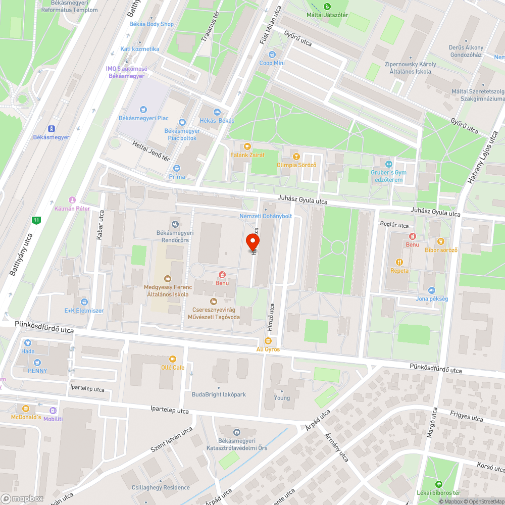 Beszakadt a föld bejelentés helye