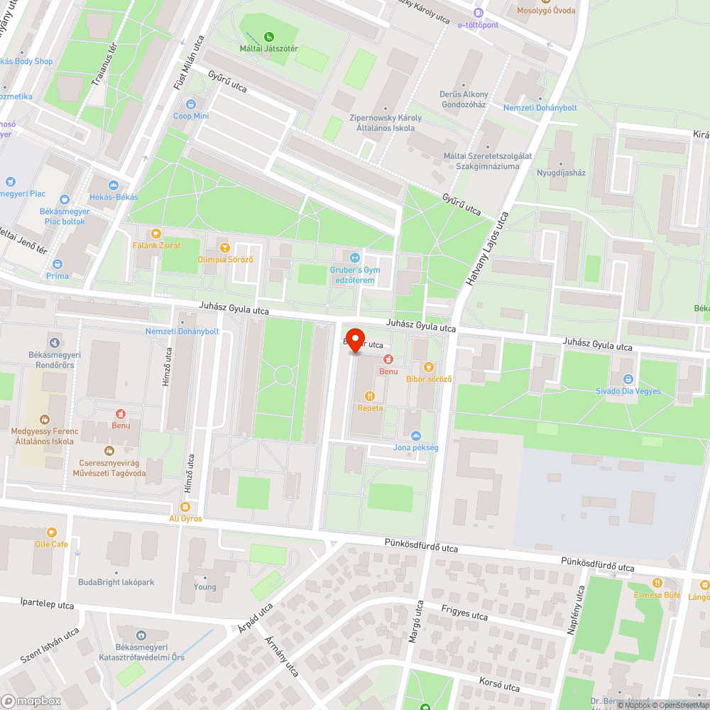 Kiégett a lámpa bejelentés helye