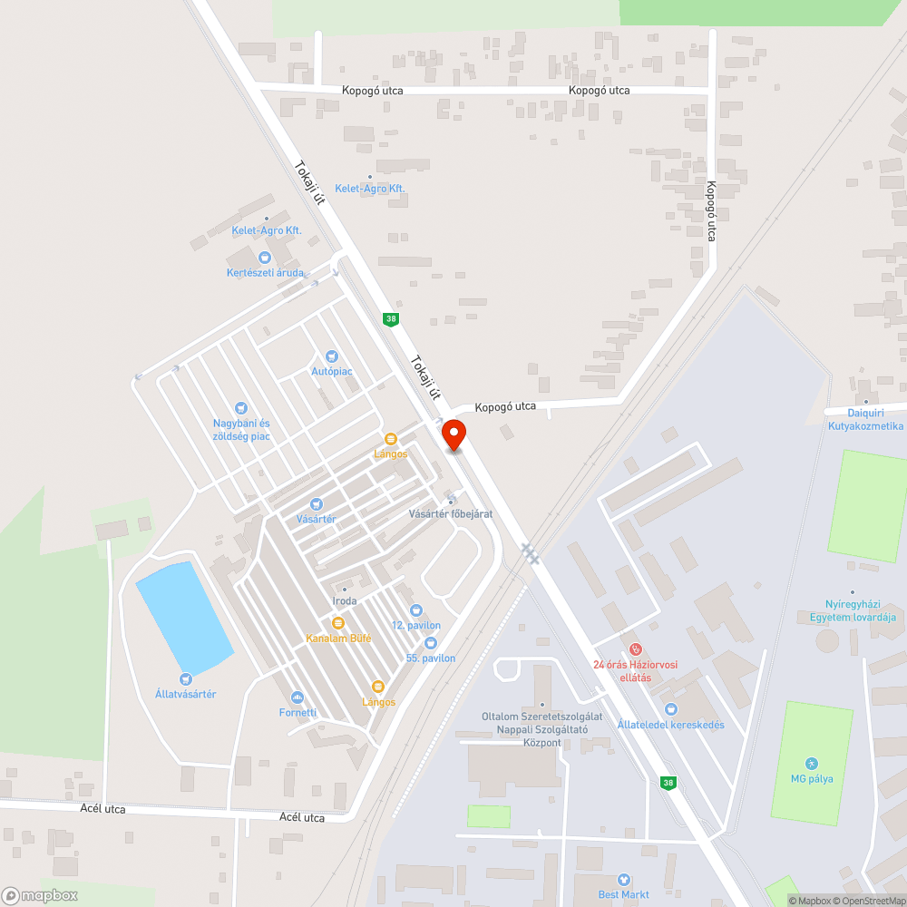 Szemetes vizesárok bejelentés helye