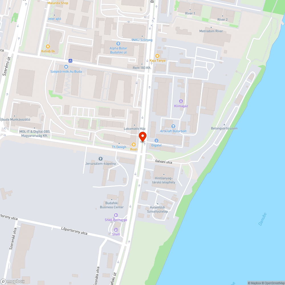 Gaz bejelentés helye