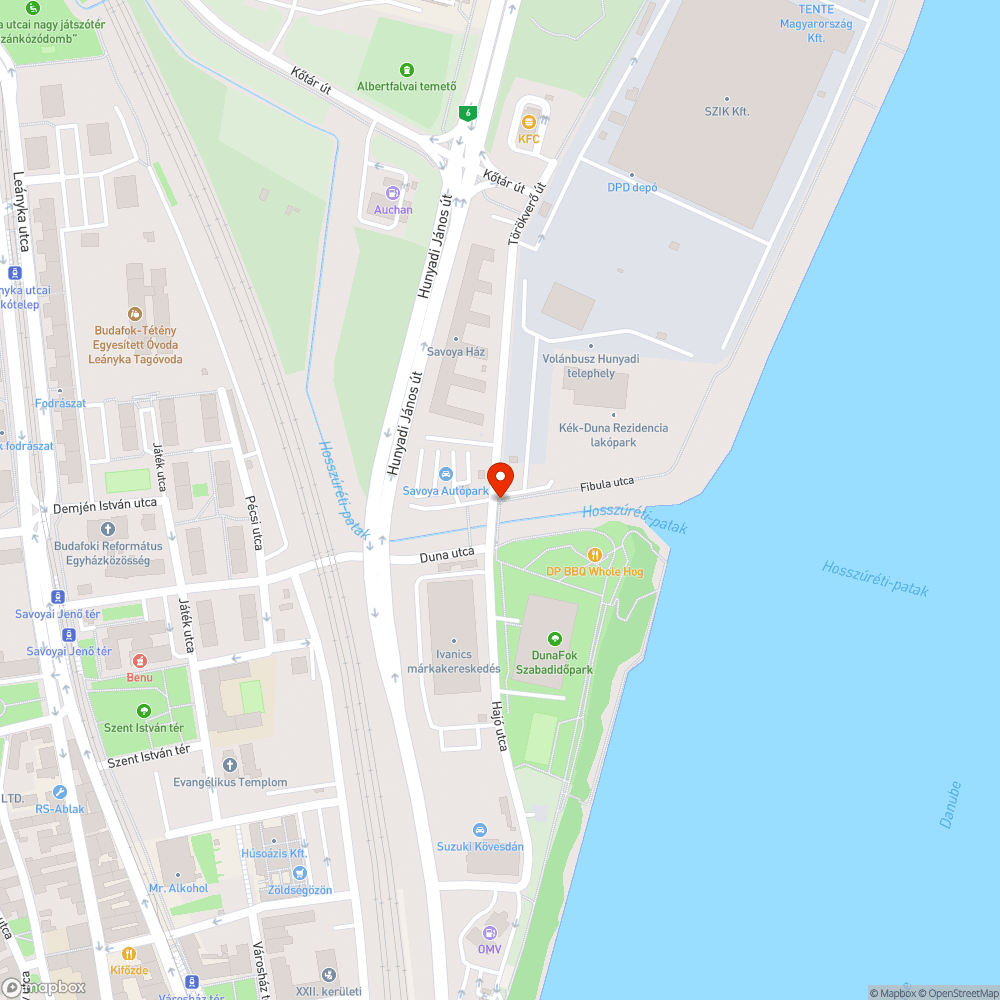 Bálványfa bejelentés helye