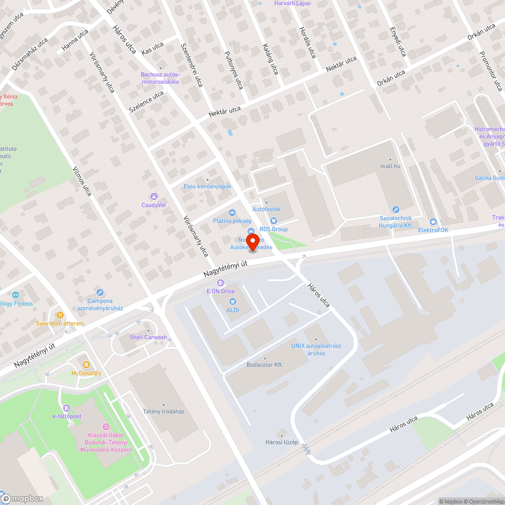 Lyukas csatornafedél a zöldben bejelentés helye