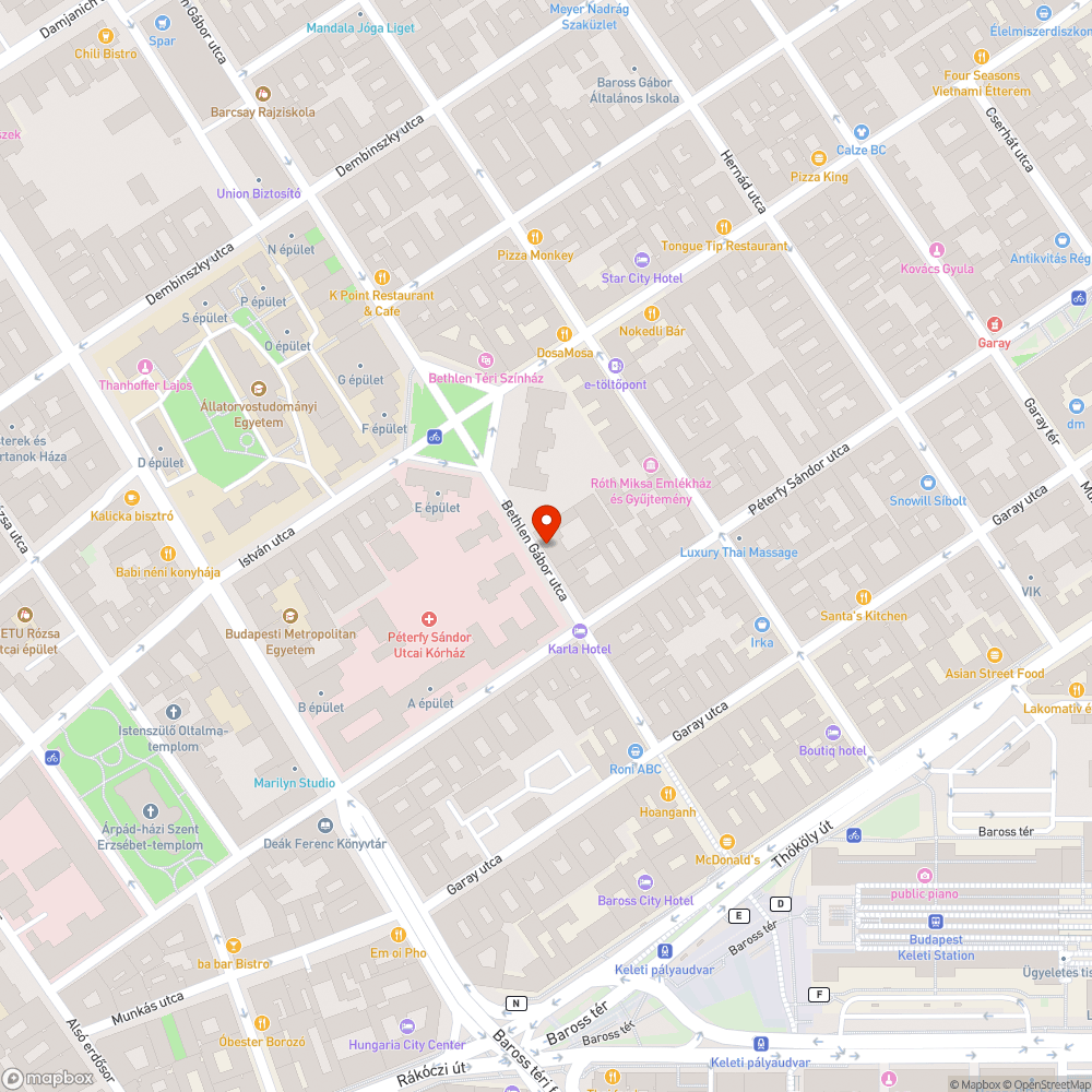 Kartonok bejelentés helye