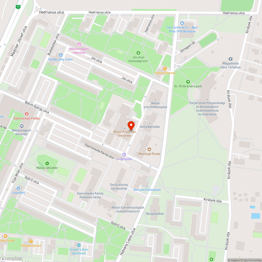 Halott fa bejelentés helye