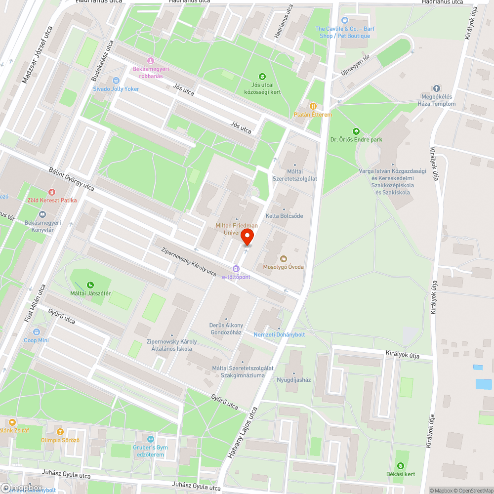 Kidőlt poller bejelentés helye