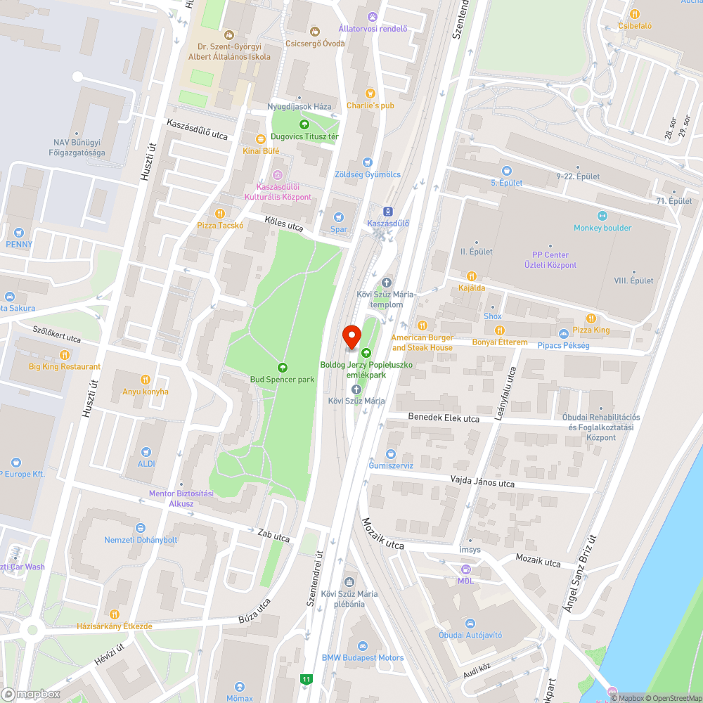 Benzinkút jelzőtábla elforogva bejelentés helye