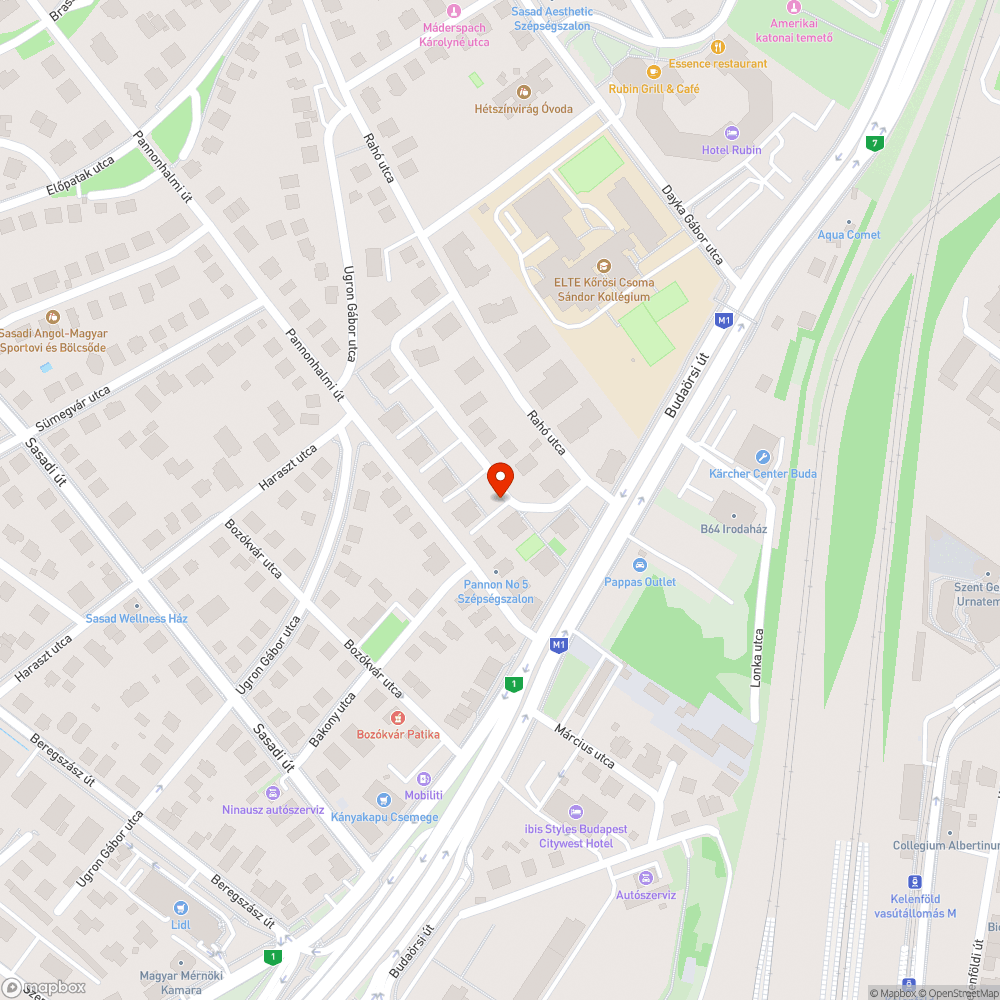 több kátyú bejelentés helye