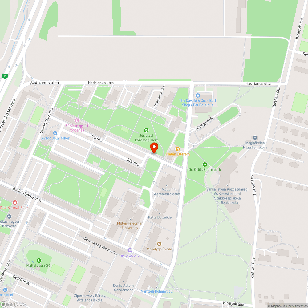 Saras járda bejelentés helye