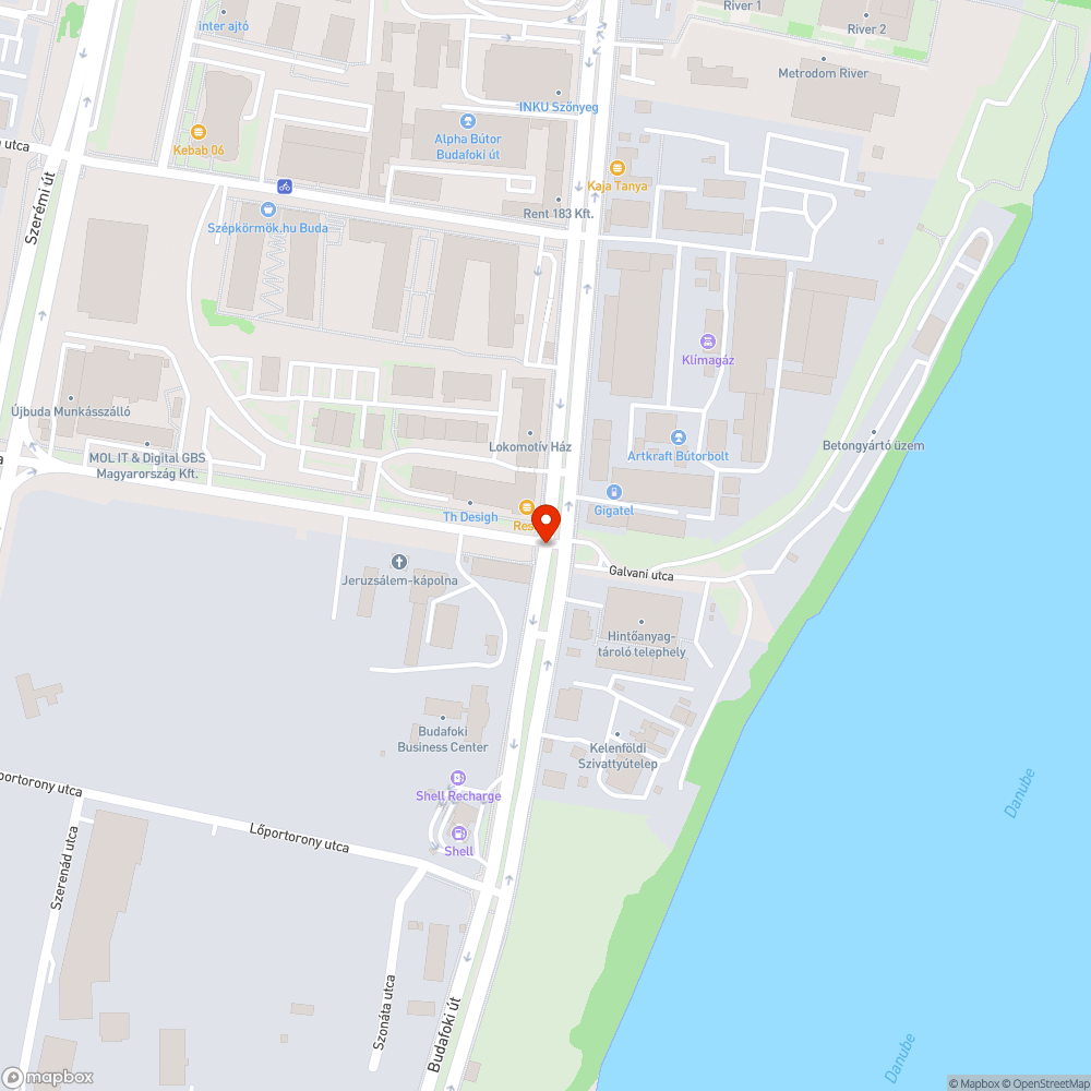 Kátyú a nyomvonalon bejelentés helye