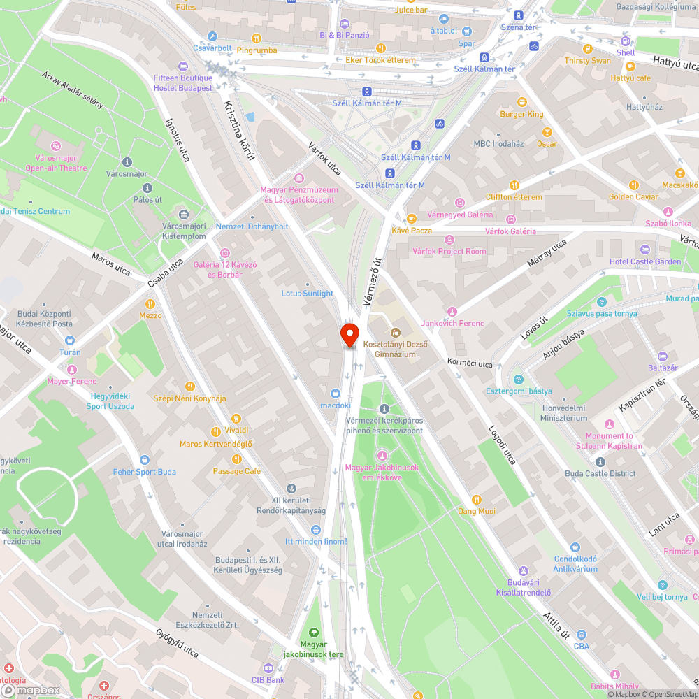 Életveszély bejelentés helye