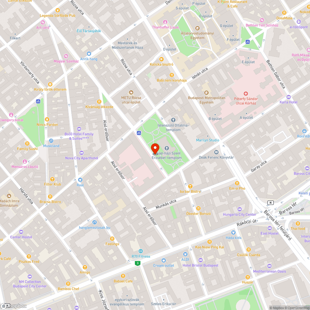 Szemét és ételmaradék bejelentés helye