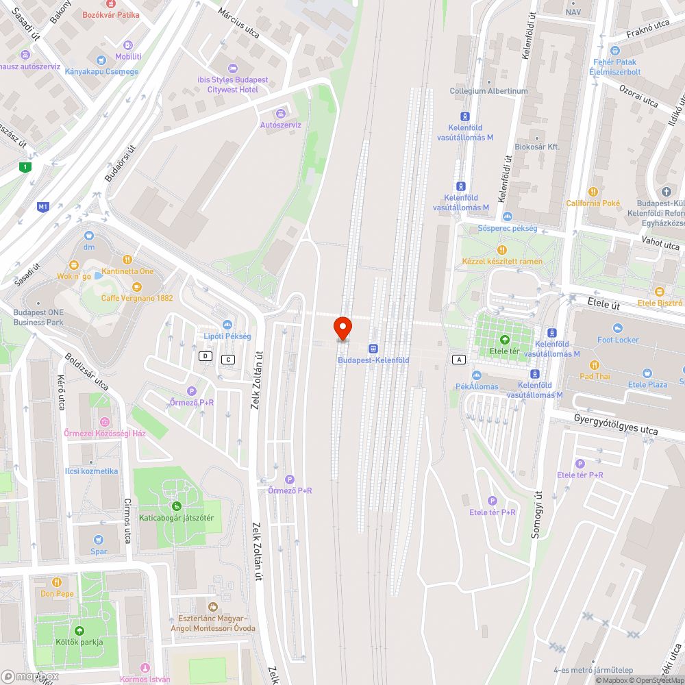 Graffiti Kelenföld 14-15-ös vágány bejelentés helye