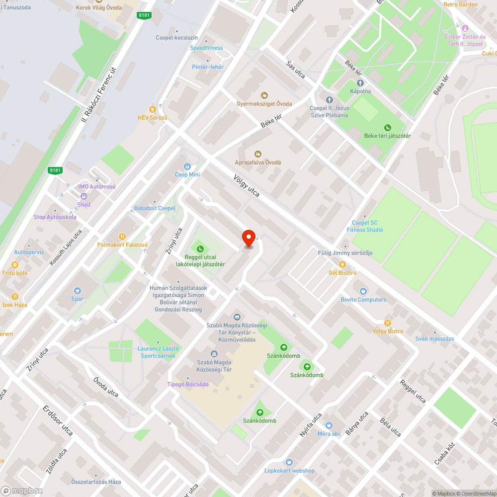 Komposzt bejelentés helye