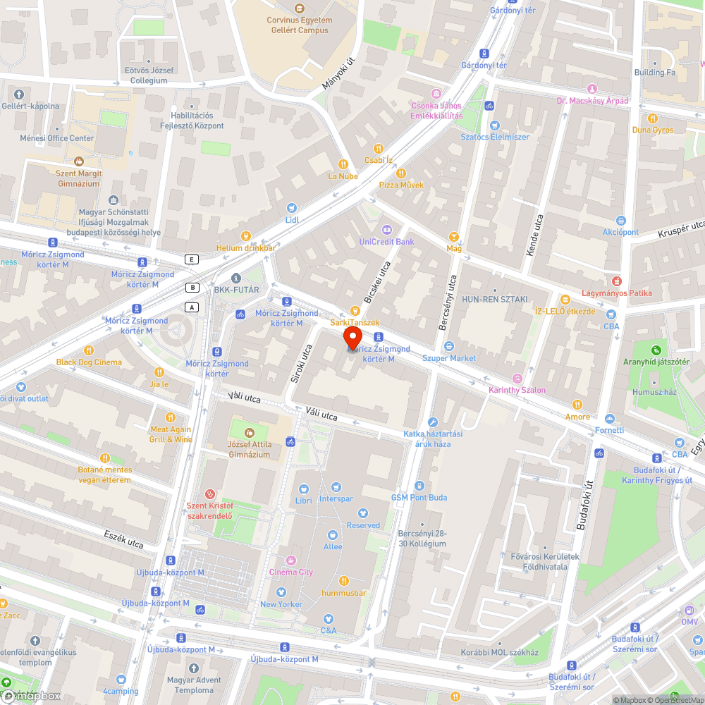 Bomló, penészes pódium bejelentés helye