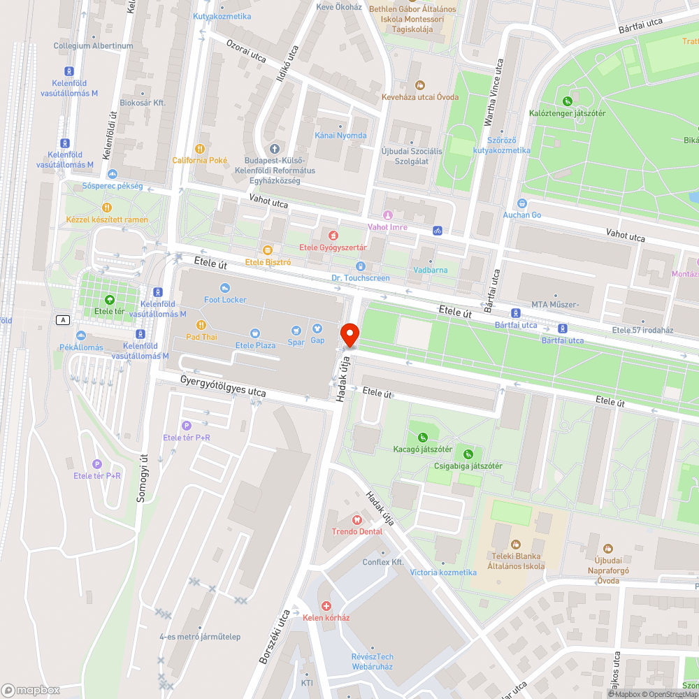 Elhagyott Nissan bejelentés helye