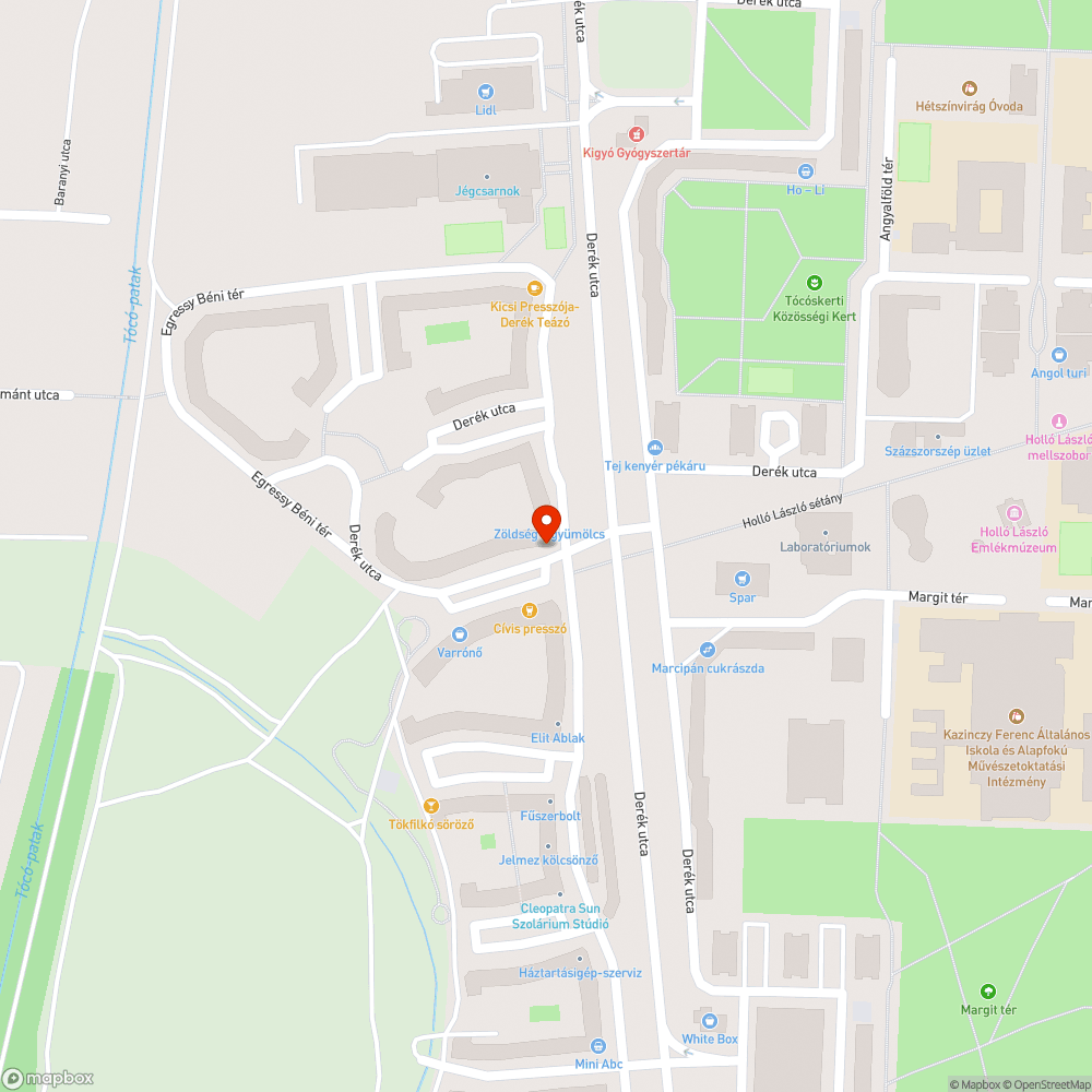 Parkoló elfoglalása bejelentés helye