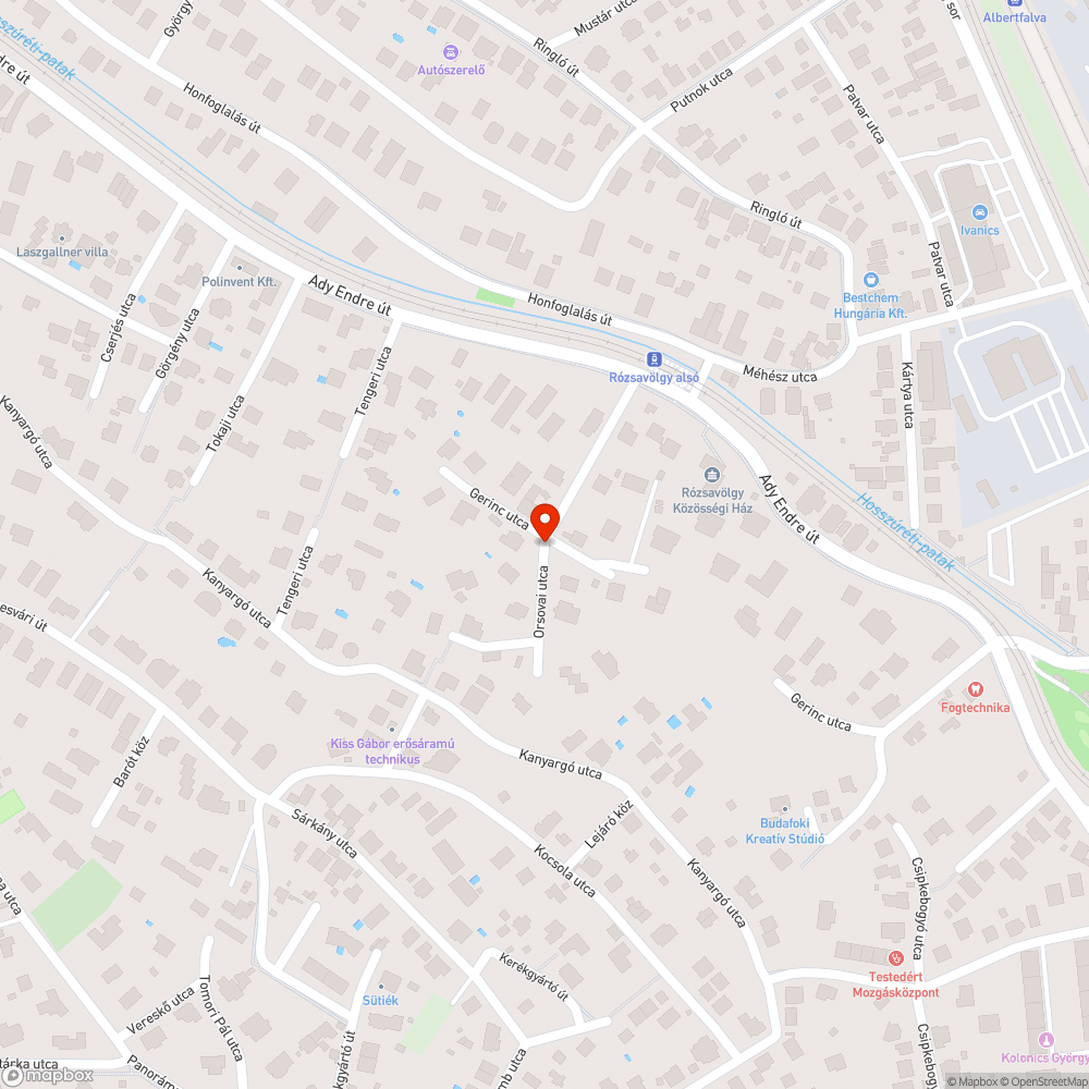 Hiányzó zsákutca tábla bejelentés helye