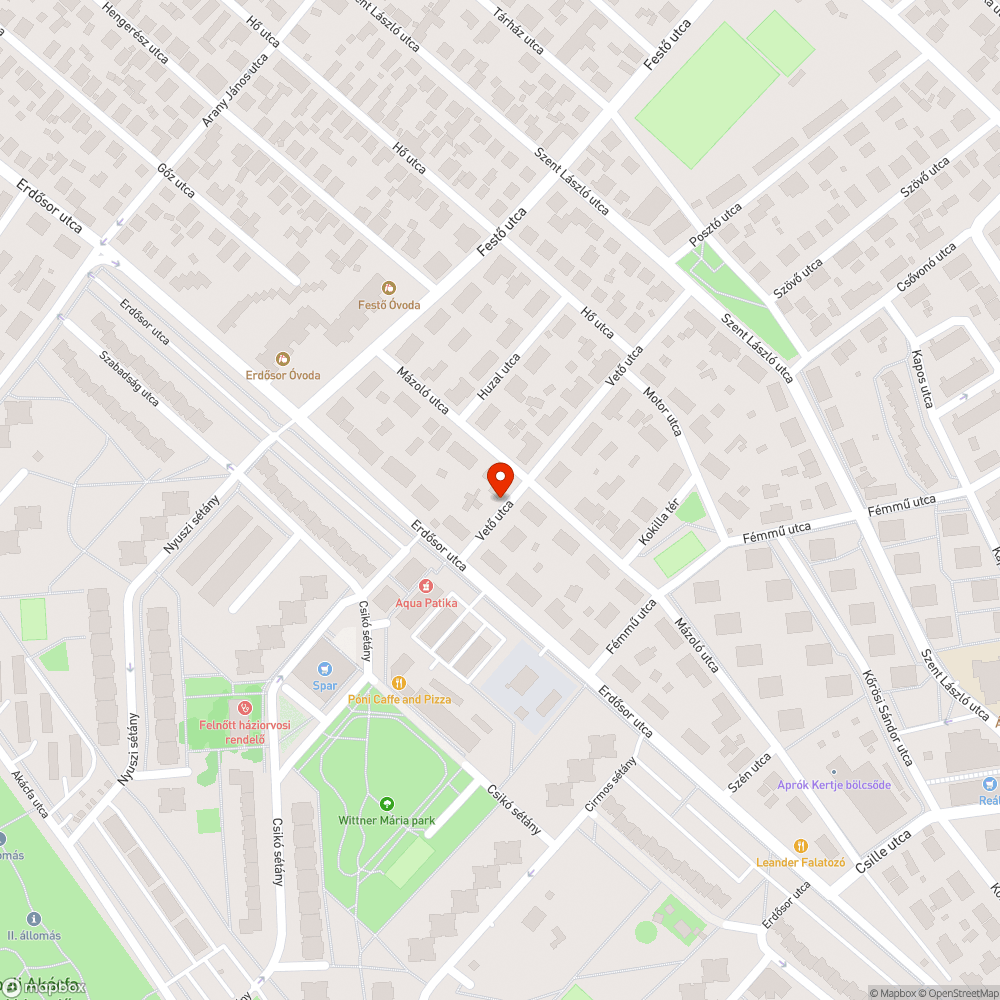 Maradvány oszlop bejelentés helye