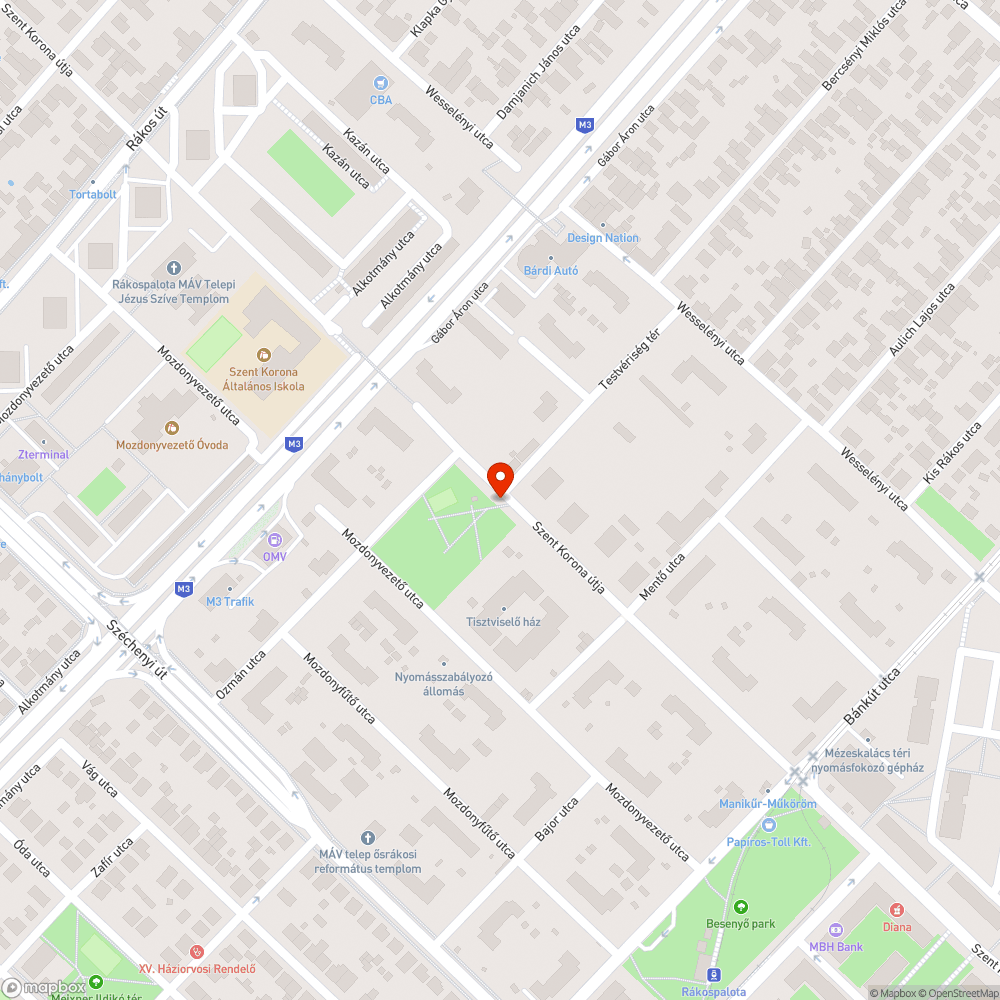 Megsülyedt törött fedlap bejelentés helye